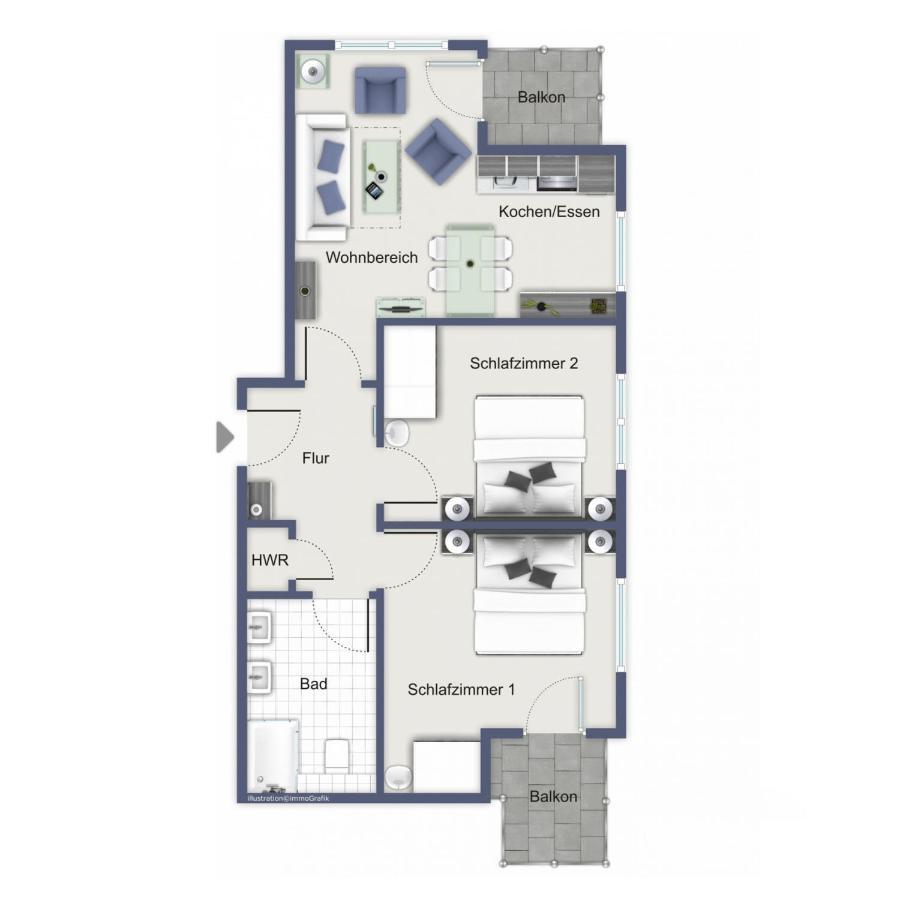 Ostseebad Kühlungsborn Villa Hanse Wohnung 305 מראה חיצוני תמונה
